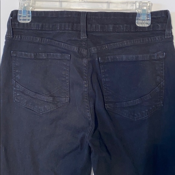 Nydj Black Straight Denim Jean Lift and Tuck Tech. - Picture 4 of 8